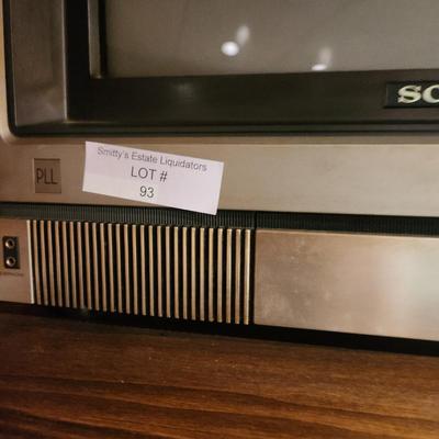 Vintage Sony Triniton KV1747RX Gaming TV