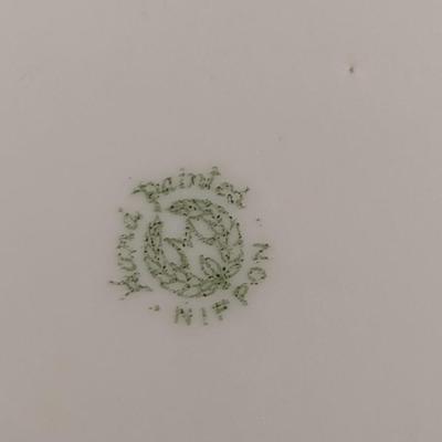 Hand Painted Nippon Plate with Stand- Approx 9 1/4" Wide