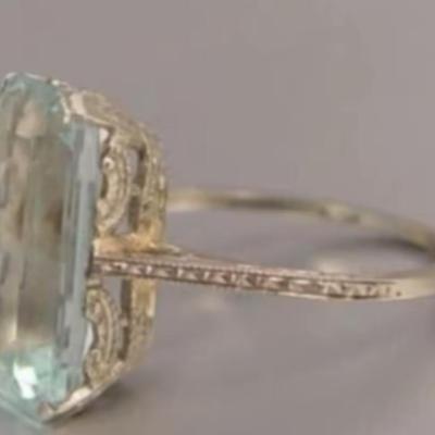Aquamarine Ring
