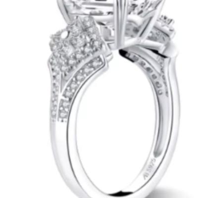 925 Moissanite Ring