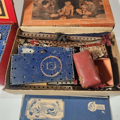 Erector Sets A.C. Gilbert Mondern Morecraft