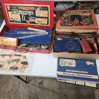 Erector Sets A.C. Gilbert Mondern Morecraft