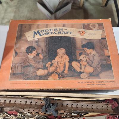 Erector Sets A.C. Gilbert Mondern Morecraft
