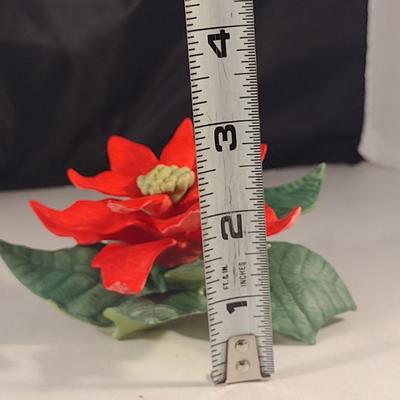 The Lenox Garden Porcelain Poinsettia Figurine