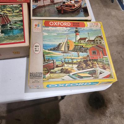 Lot of Vintage Jig Saw Puzzles