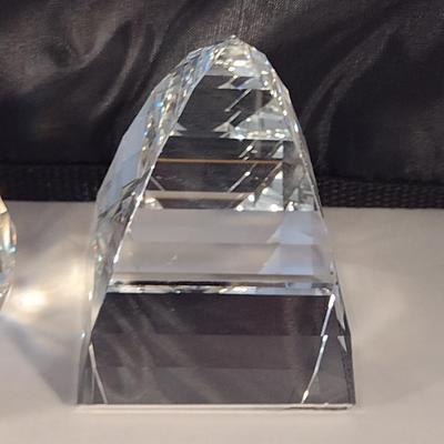 Collection of Crystal Paper Weights