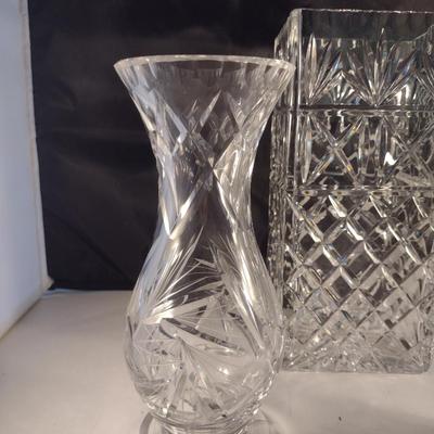 Collection of Glass/Crystal Vases