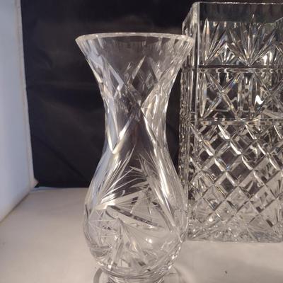 Collection of Glass/Crystal Vases