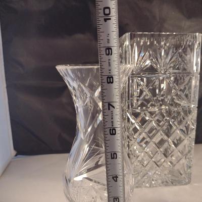 Collection of Glass/Crystal Vases