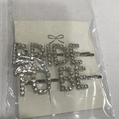 Bride to be Barrettes