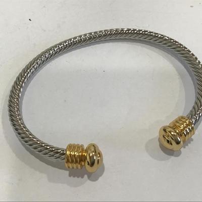 Gold and Silver Tone Cuff