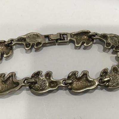 Bear Faux Turquoise Bracelet