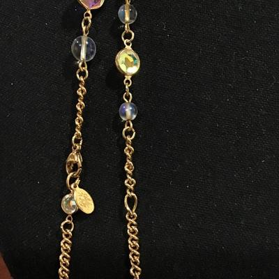 Kirks Folly Crystal Necklace