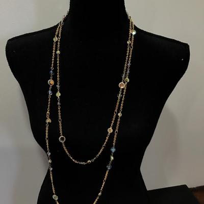 Kirks Folly Crystal Necklace