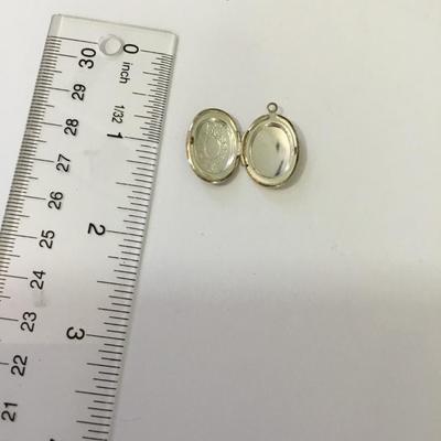 Vintage, silver, locket pendant