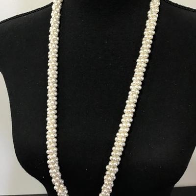 Vintage Faux beaded Necklace