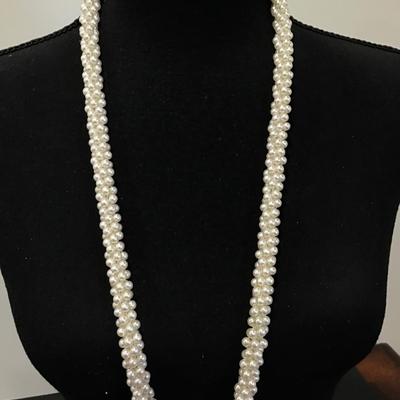 Vintage Faux beaded Necklace