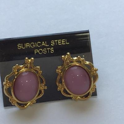 Vintage Earrings on card