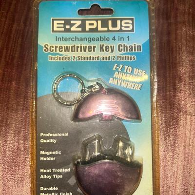 Screwdriver keychain