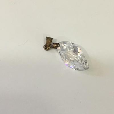 Gorgeous, vintage, crystal pendant