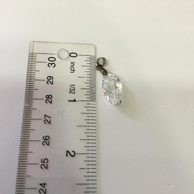 Gorgeous, vintage, crystal pendant