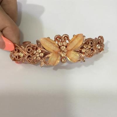 Large butterfly hair clip