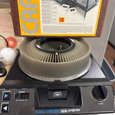 Kodak carousel projector 5200
