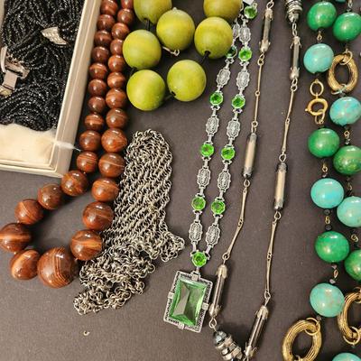 Large Lot of Costume Jewelry Christmas Pins Brooches Christopher Radko Pin P.S. Co Necklace Jewelry by Robbins