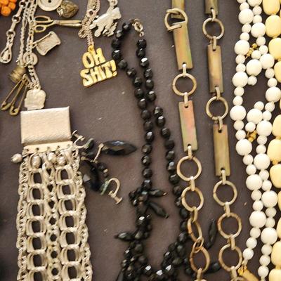 Large Lot of Costume Jewelry Christmas Pins Brooches Christopher Radko Pin P.S. Co Necklace Jewelry by Robbins