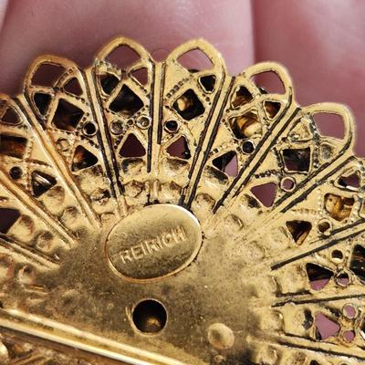 Lot of Costume Jewelry Necklaces , Pins, Brooches , Bangles , Earings Austrian Crystal , Trifari, Mid Century Freirich , J.J.