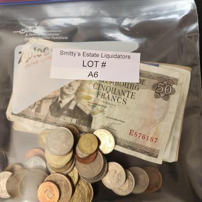 Vintage Foreign money Lot Coins Currency