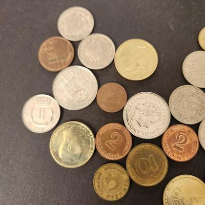 Vintage Foreign money Lot Coins Currency