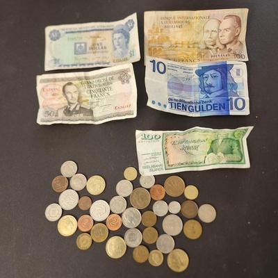 Vintage Foreign money Lot Coins Currency