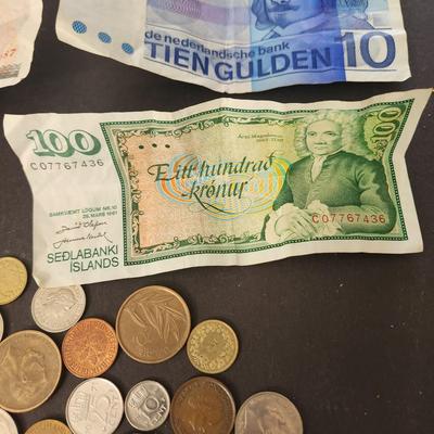 Vintage Foreign money Lot Coins Currency