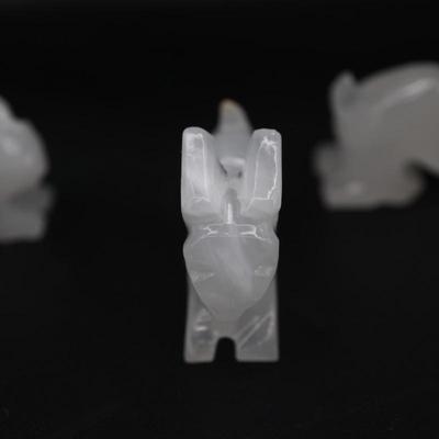 Onyx Tellez Rabbit Figurines