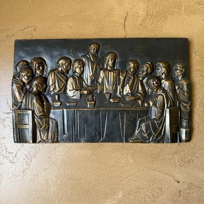 Metal Statuary of The Last Supper