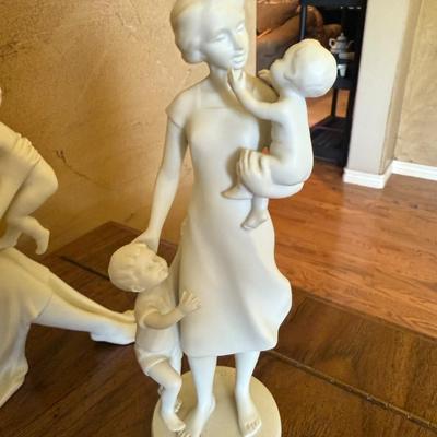 Kaiser West German White Porcelain Figures