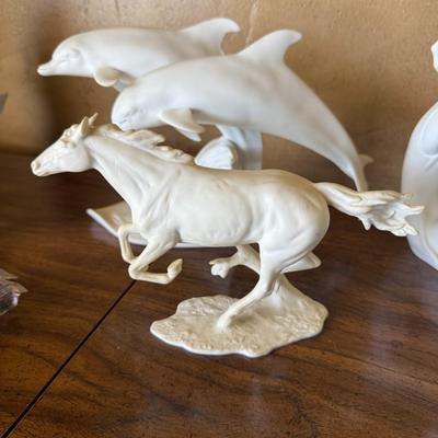 Kaiser West German White Porcelain Figures