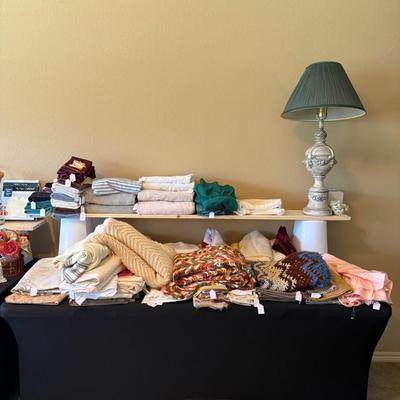 Linens and Lamps