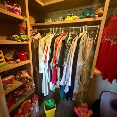 Everything out of the closet