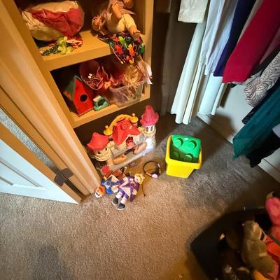 Everything out of the closet