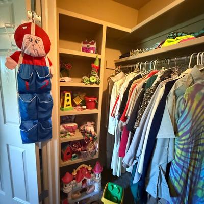 Everything out of the closet
