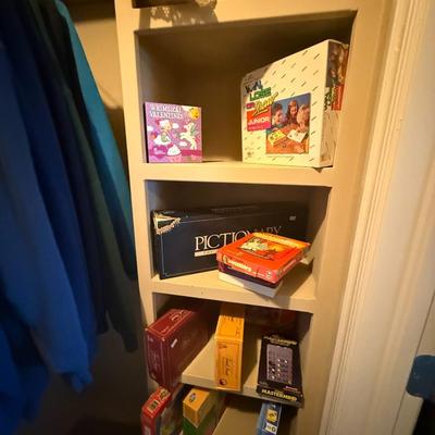 Everything out of the closet