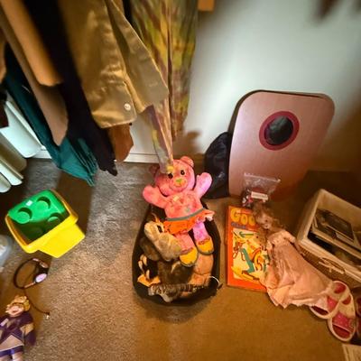 Everything out of the closet