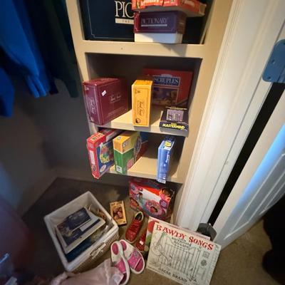Everything out of the closet