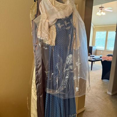 Sale Photo Thumbnail #230: Unfinished sewing projects and wedding gown