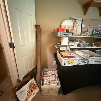 Sale Photo Thumbnail #238: Includes everything pictured, except for table and display shelves and clear bins. 