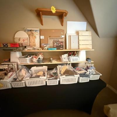 Sale Photo Thumbnail #241: Includes everything pictured, except for table and display shelves and clear bins. 