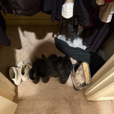 Sale Photo Thumbnail #246: All coats and boots in the closet. Size XL - 2XL