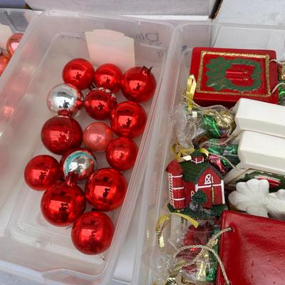 Huge Christmas Ornament Lot 